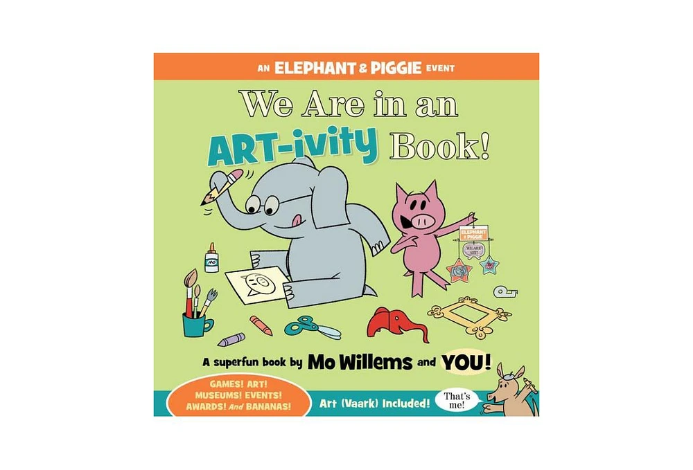 We Are in an Art-ivity Book by Mo Willems