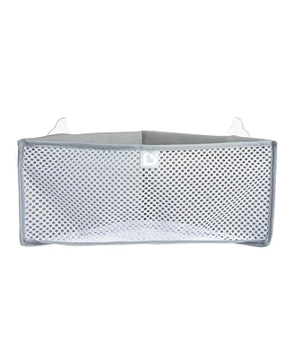 Munchkin Toddler High'n Dry Corner Bath Toy Organizer, Grey