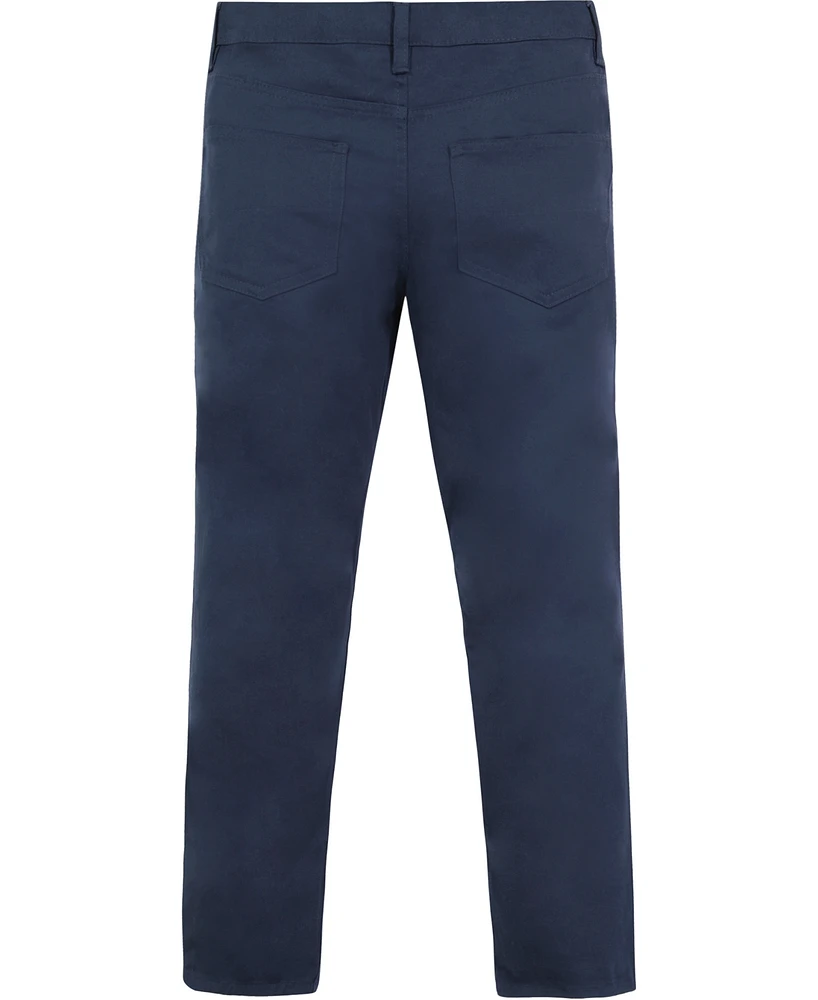 Big Boys Uniform 5 Pocket Stretch Twill Pant with Reinforced Knees