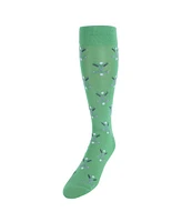 Trafalgar Men's Hole In One Golf Novelty Mercerized Cotton Mid-Calf Socks