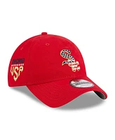 Men's New Era Red Chicago White Sox Fourth of July 9TWENTY Adjustable Hat