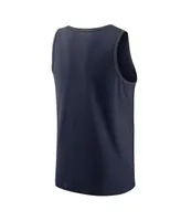 Men's Nike Navy New England Patriots Tri-Blend Tank Top