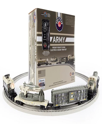 Lionel Army Freight Lionchief Bluetooth 5.0 Train Set with Remote