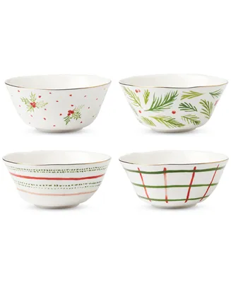 Lenox Bayberry All-Purpose Porcelain Bowls, Set of 4