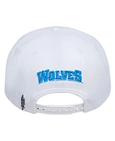 Men's Pro Standard White Cheyney Wolves Evergreen Wool Snapback Hat