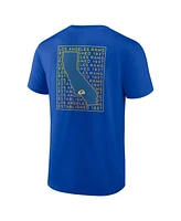 Men's Fanatics Royal Los Angeles Rams Home Field Advantage T-shirt