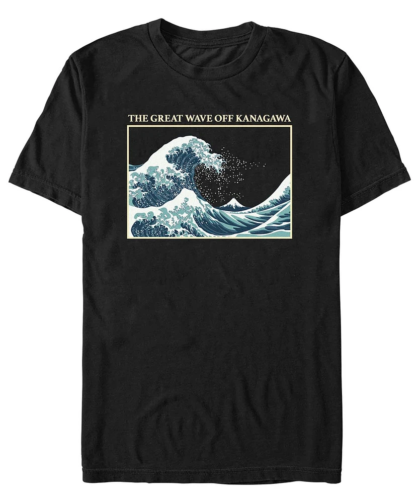 Fifth Sun Men's Great Wave Short Sleeves T-shirt