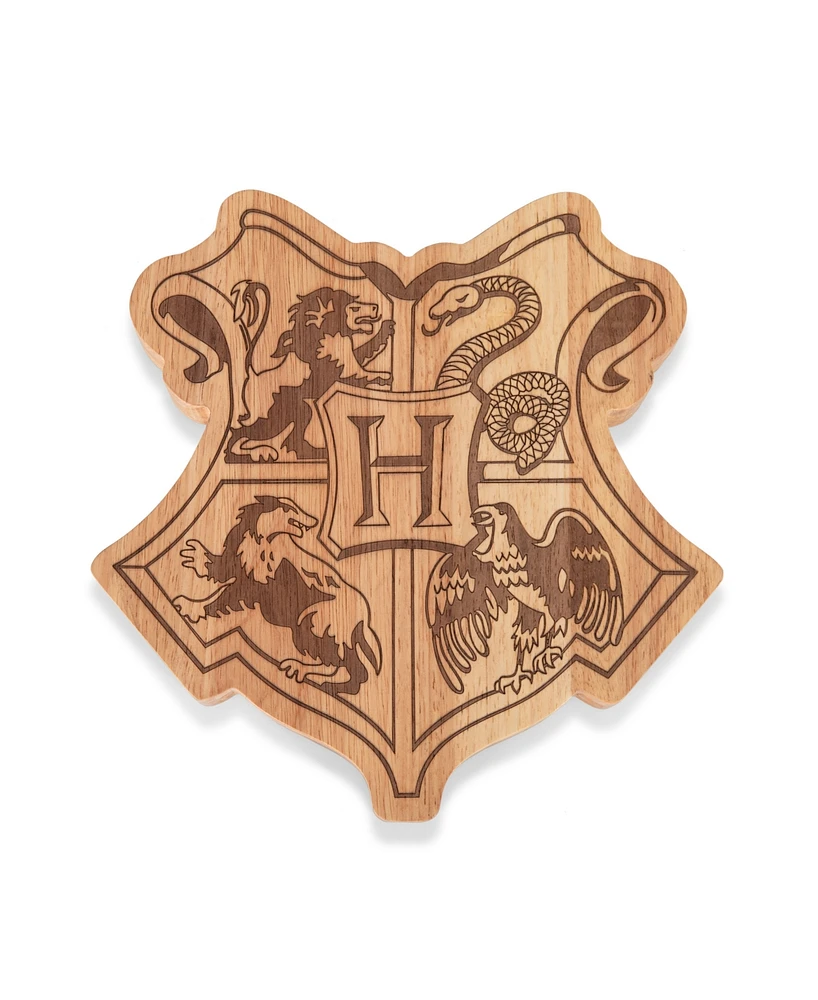 Harry Potter Hogwarts Crest Charcuterie Board with Tools
