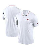 Men's Nike White Arizona Cardinals Sideline Victory Performance Polo Shirt