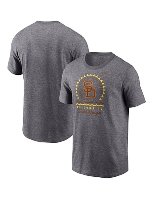 Men's Nike Gray San Diego Padres Sun Hometown T-shirt