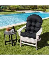 Patio Adirondack Chair Cushion High Back Fade Resistant 5'' Seat Pad Outdoor
