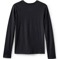 Lands' End Girls School Uniform Long Sleeve Essential T-shirt