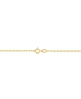 Lightweight 16" Flat Rolo Chain Necklace (1-3/8mm) in 14k Gold