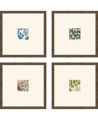 Botanical Iii Framed Art, Set of 4