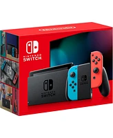 Switch Gaming Console With Neon Blue Joy-Con Controllers & 3 piece Accessories kit