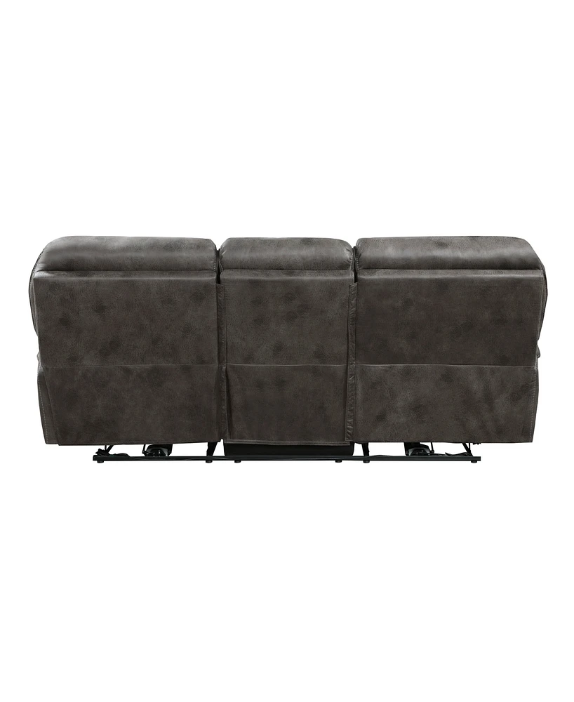 White Label Fleming 90" Power Double Reclining Sofa