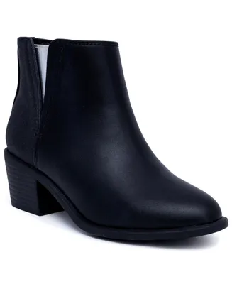 Sugar Little and Big Girls Sara Ankle Slits Round Toe Chelsea Boots
