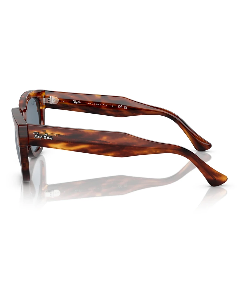 Ray-Ban Unisex Mega Hawkeye Low Bridge Fit Sunglasses RB0298SF