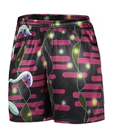 Men's Chalk Line Black SpongeBob SquarePants Culture Shock Retro Shorts