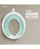 Potty Training Seat with Handles , Splash Guard, Non-Slip & Free Storage Hook - Unisex