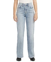 Silver Jeans Co. Women's Highly Desirable High Rise Trouser Leg