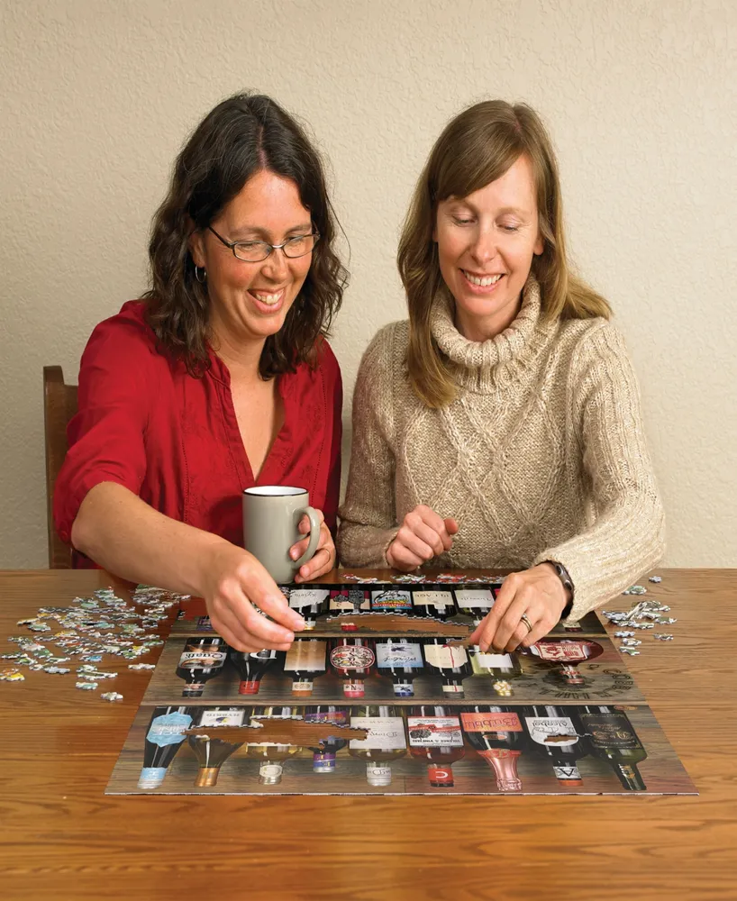 Cobble Hill- Wine alphabet Puzzle