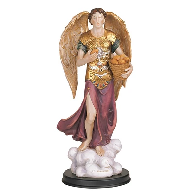 Fc Design 12"H Archangel Barachiel Statue Chief of The Guardian Angels Holy Figurine Religious Decoration Home Decor Perfect Gift for House Warming