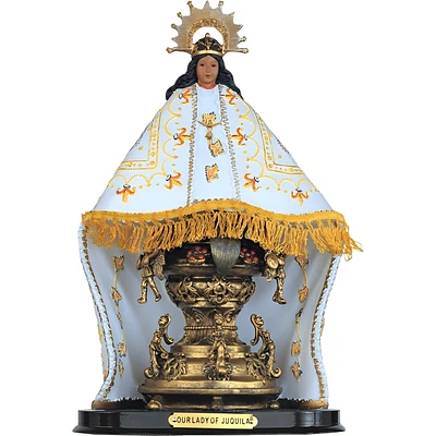 Fc Design 12"H Our Lady of Juquila Statue Nuetra Senora de Virgen Mexico Holy Figurine Religious Decoration Home Decor Perfect Gift for House Warming,
