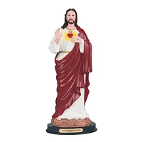 Fc Design 16"H Sacred Heart of Jesus Statue Holy Figurine Religious Decoration Home Decor Perfect Gift for House Warming, Holidays and Birthdays