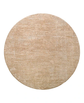 Livabliss Masterpiece High-Low Mpc-2306 7'10" x Round Area Rug