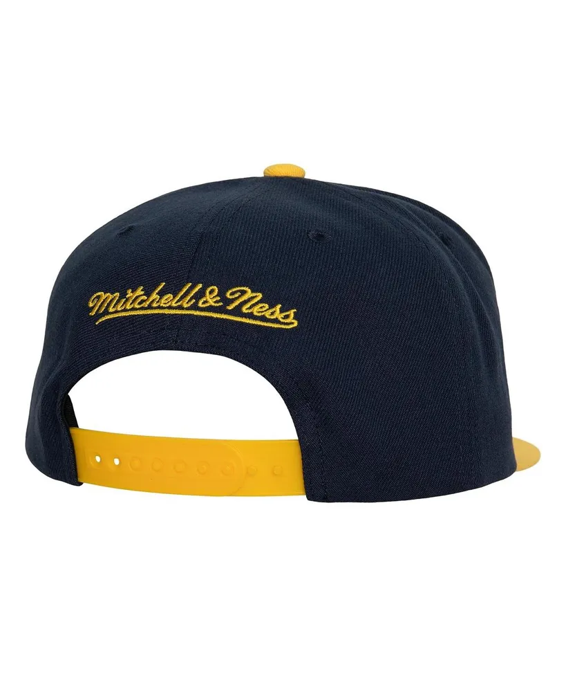 Men's Mitchell & Ness Navy St. Louis Blues Core Team Ground 2.0 Snapback Hat