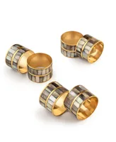 Gauri Kohli Primrose Napkin Rings
