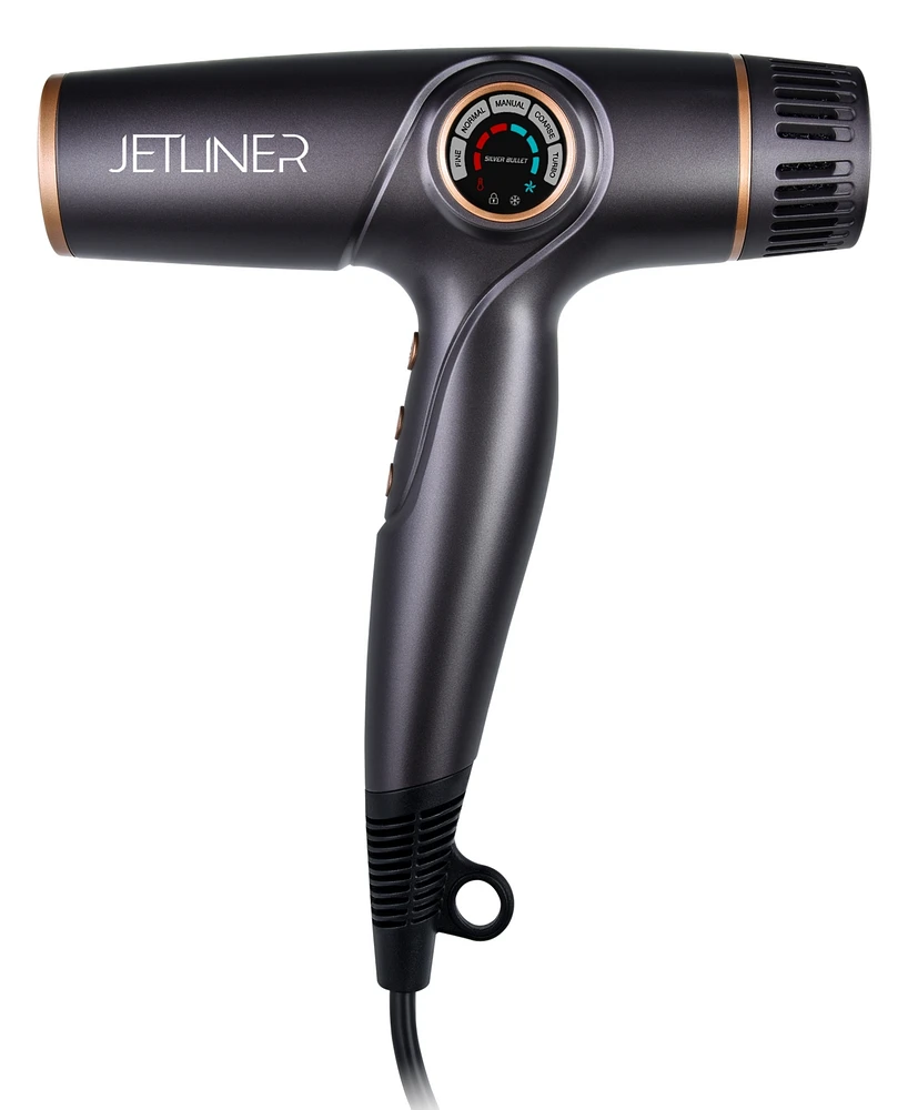 StyleCraft Professional Silver Bullet JetLiner Professional Lightweight Hair Dryer