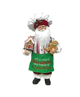 Santa's Workshop 15" It's Not Christmas Without Cookies Claus