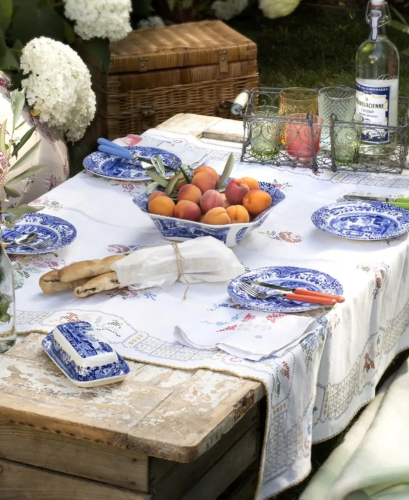 Spode Blue Italian Serving Bowl & Platter Set, 2 Pieces