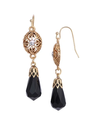 2028 Crystal Acrylic Icicle Drop Earrings