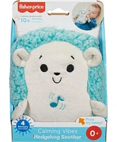 Fisher Price Calming Vibes Hedgehog Soother, Portable Infant Plush Pal