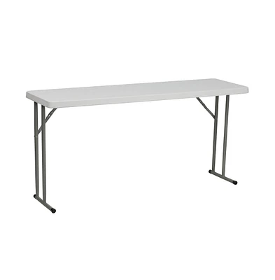 5-Foot Plastic Folding Training Table