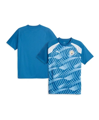 Men's Puma Blue Manchester City 2023/24 Pre-Match Jersey