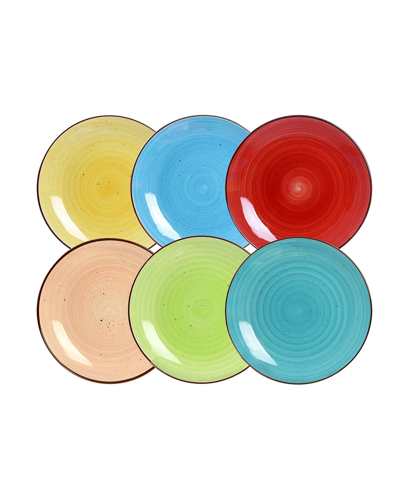 Elama Sebastian 24 Pc. Dinnerware Set, Service for 6