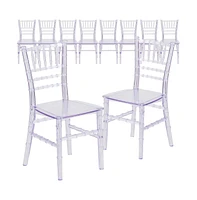 10 Pack Child S All Occasion Resin Chiavari Chair For Home Or Based Rental Business