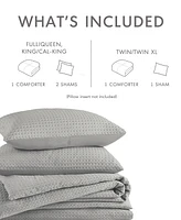 510 Design Mina Waffle Textured 2-Pc. Comforter Set, Twin/Twin Xl
