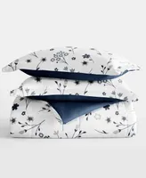 ienjoy Home Forget Me Not Reversible Comforter Set, King/California King