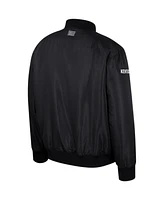 Men's Colosseum Navy Kentucky Wildcats Full-Zip Bomber Jacket