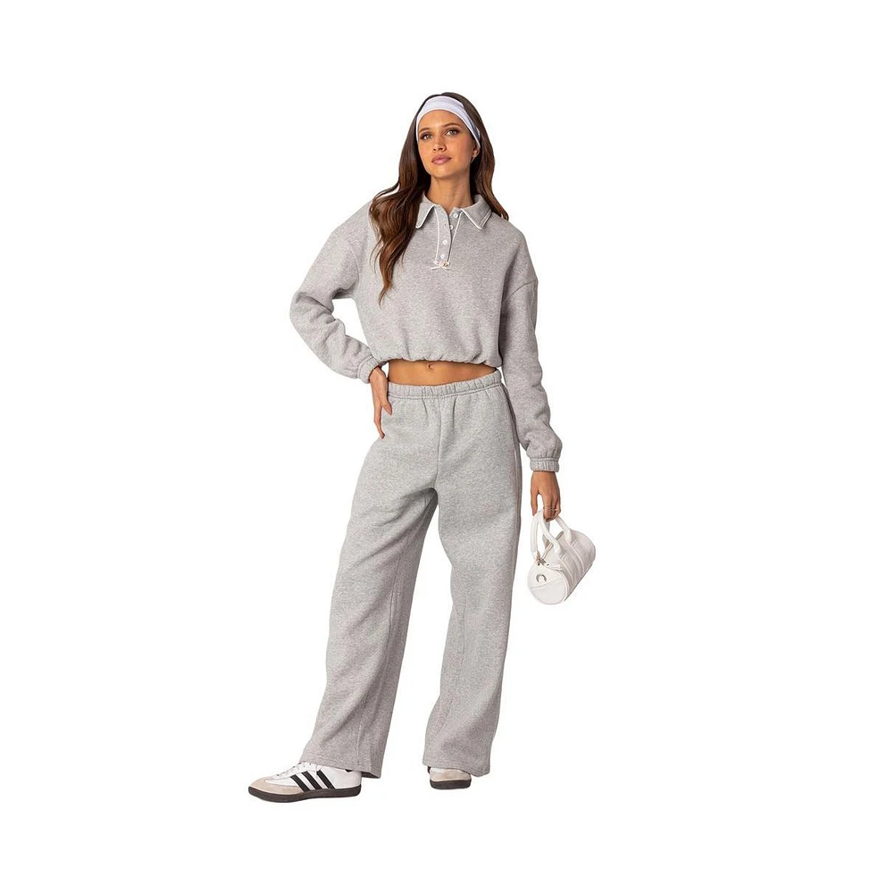 Edikted Womens Autumn Sweatpants