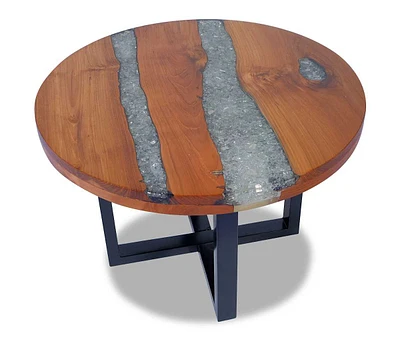 Coffee Table Teak Resin 23.6"
