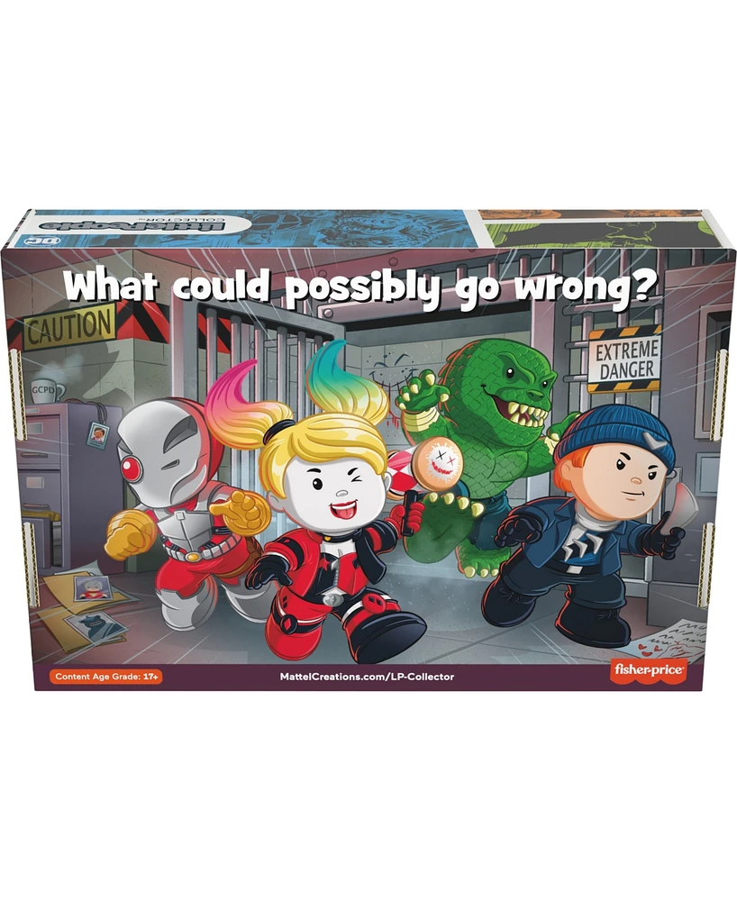 Little People Fisher-Price Collector Suicide Squad Special Edition Figure Set, 4 Characters