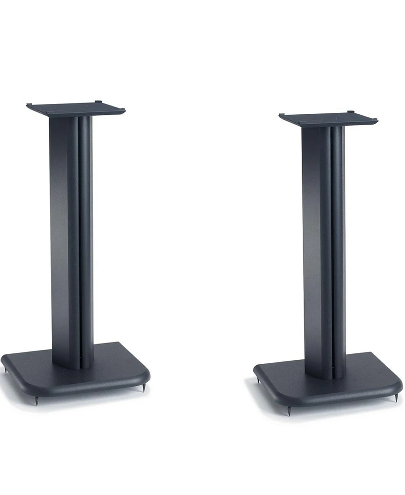 Sanus BF24 24" Fixed-Height Basic Foundations Speaker Stands - Pair (Black)