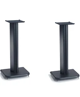 Sanus BF24 24" Fixed-Height Basic Foundations Speaker Stands - Pair (Black)