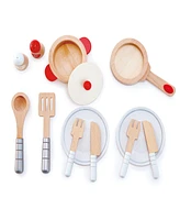 Hape Cook Serve Kitchen Accessory Playset